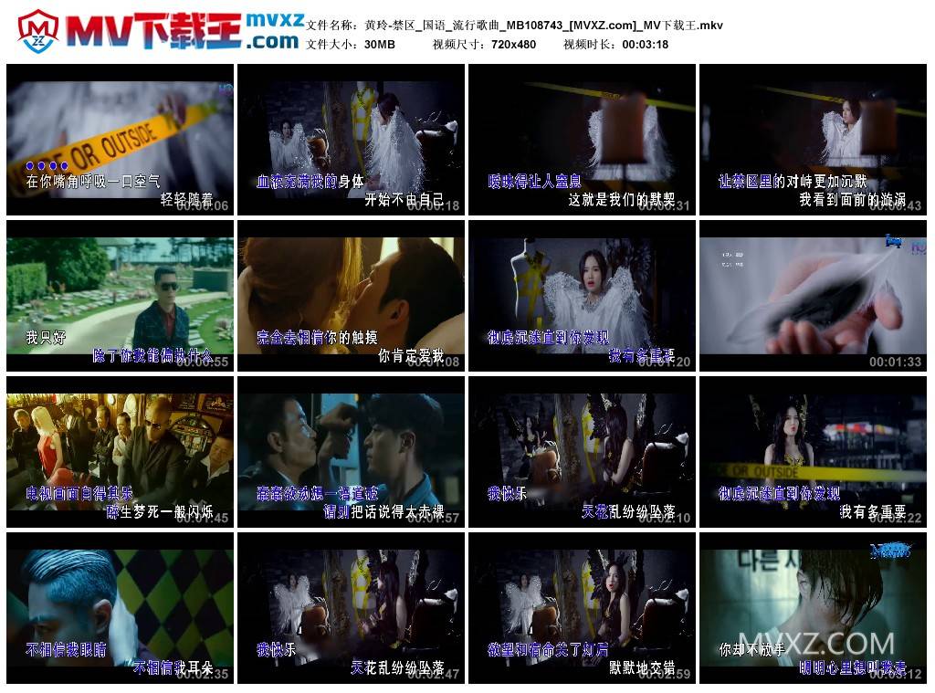 黄玲-禁区_国语_流行歌曲_MB108743